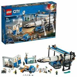 NEWithSealed LEGO CITY (60229) ROCKET ASSEMBLY & TRANSPORT Retired Set/Rare