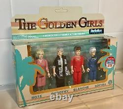 NYCC 2016 FUNKO ReAction The Golden Girls 4 Pack Rose Dorothy Blanche Pop RARE