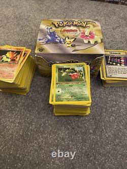 Neo Genesis 1st Edition Card Lot With Open Booster Box New 485 Pokemon