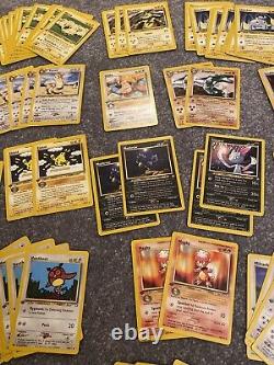 Neo Genesis 1st Edition Card Lot With Open Booster Box New 485 Pokemon