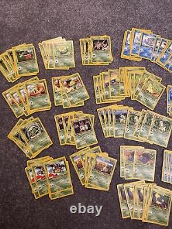 Neo Genesis 1st Edition Card Lot With Open Booster Box New 485 Pokemon