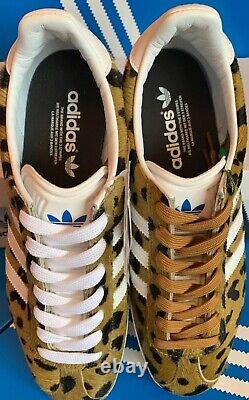 New Adidas x NOAH Gazelle. Cheetah print UK 8.5 with tag and OG box. FY5378 rare