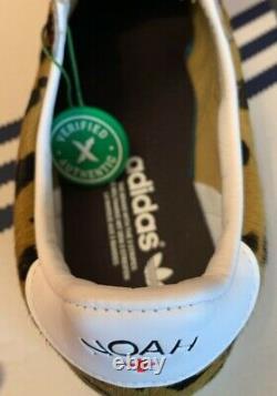 New Adidas x NOAH Gazelle. Cheetah print UK 8.5 with tag and OG box. FY5378 rare