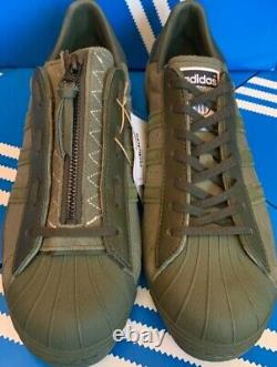 New. Adidas x Neigborhood Superstar. Olive. UK 8.5 tags and OG box. GX1401 rare