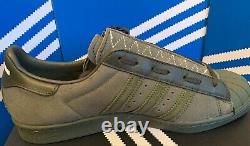 New. Adidas x Neigborhood Superstar. Olive. UK 8.5 tags and OG box. GX1401 rare