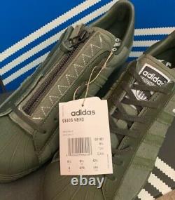 New. Adidas x Neigborhood Superstar. Olive. UK 8.5 tags and OG box. GX1401 rare