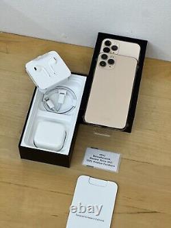 New Boxed Apple iPhone 11 Pro 64GB Gold Unlocked Genuine Rare UK Model