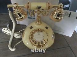 New & Boxed Aynsley Orchard Gold Telephone Rare Item In This Condition