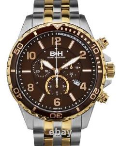 New Boxed Brant Hoffman Pythagoras Watch Rare Brown Dail 62627583 RRP £1250