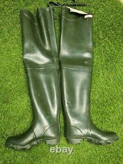 New Boxed Rare Gates Hunter Rubber Waders Gummistiefel Coursefisher UK 4