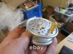 New Boxed Rare Hardy St George Junior Spitfire Rhw Trout Fly Fishing Reel
