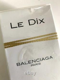 New-Boxed-Unopened- BALENCIAGA PARIS LE DIX 3.4oz 100ml. EAU DE TOILETTE-RARE