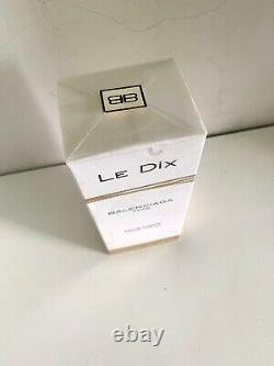 New-Boxed-Unopened- BALENCIAGA PARIS LE DIX 3.4oz 100ml. EAU DE TOILETTE-RARE