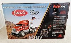 New Bright Peterbilt RC Model 387 Racing Rig Semi Truck 112 Scale Boxed RARE