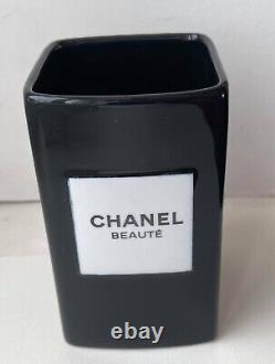 New Chanel Glass Ceramic Black Rare 2021 Vip Gift No Box