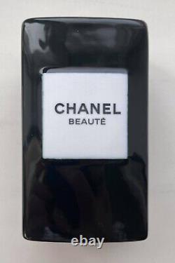 New Chanel Glass Ceramic Black Rare 2021 Vip Gift No Box