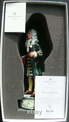New Genuine Royal Doulton Rare Sir Isaac Newton HN5051 Ltd Edt Prestige Figurine