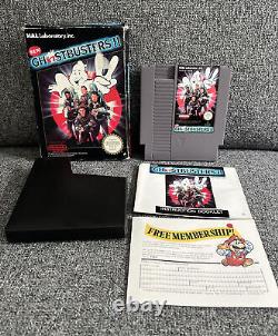 New Ghostbusters II 2 Nintendo / NES Boxed Complete PAL Version/ Tested RARE