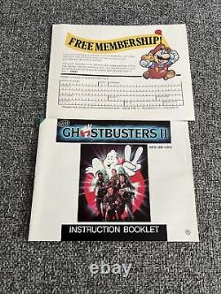 New Ghostbusters II 2 Nintendo / NES Boxed Complete PAL Version/ Tested RARE