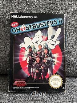 New Ghostbusters II 2 Nintendo / NES Boxed Complete PAL Version/ Tested RARE