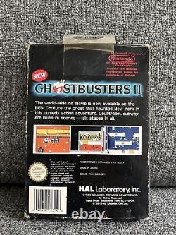 New Ghostbusters II 2 Nintendo / NES Boxed Complete PAL Version/ Tested RARE