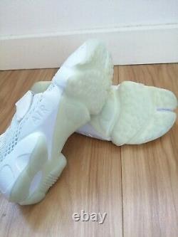 New Nike Air Rifts Rare Triple White Split Toe Trainers Size 5.5 Brand New