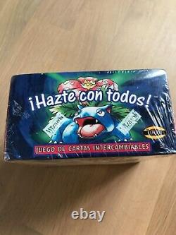 New Pokemon Base Set Booster Box Rare Vintage Spanish Language Great Investment