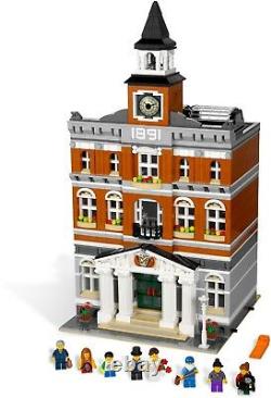 New Sealed Lego 10224 Town Hall Rare Discontinued Retired Collectable Set