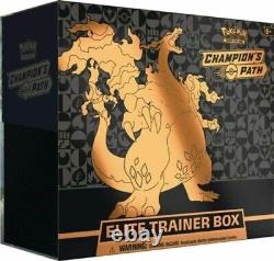 New & Sealed Pokemon Charizard Champions Path Elite Trainer Box (etb)
