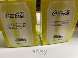 New boxed coca cola tumblers 2008/9 Rare Coke glasses