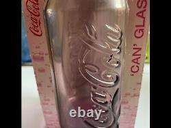 New boxed coca cola tumblers 2008/9 Rare Coke glasses