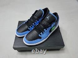 Nike Air Jordan 1 Low University Blue/Black/White UK 11 Brand New Rare Boxed