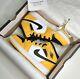 Nike Air Jordan 1 Mid Taxi Size Uk 6 Gs? Brand New Authentic Rare Deadstock