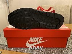 Nike Air Max 1 Premium Retro Red Curry Size 8 908366 600 New Boxed Rare