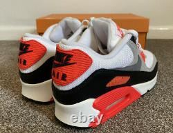 Nike Air Max 90 Infrared White UK Size 9 Rare 2015 Release Brand New & Boxed