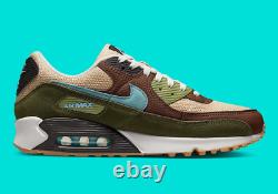 Nike Air Max 90Hemp, UK 9, Rattan/Copa/Cacao Wow, Rare Release, Brand New With Box