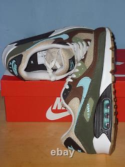 Nike Air Max 90Hemp, UK 9, Rattan/Copa/Cacao Wow, Rare Release, Brand New With Box