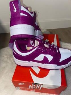 Nike Dunk Disrupt White & Purple Size 6.5 Rare Brand New & Boxed
