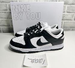 Nike Dunk Low Panda By You Black White Size Uk 10? Brand New Authentic Rare