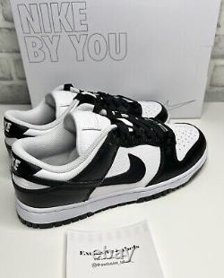 Nike Dunk Low Panda By You Black White Size Uk 10? Brand New Authentic Rare