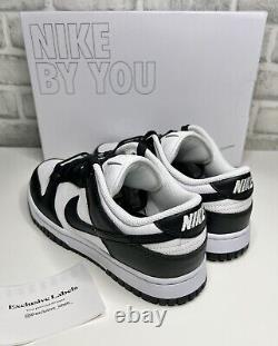 Nike Dunk Low Panda By You Black White Size Uk 10? Brand New Authentic Rare