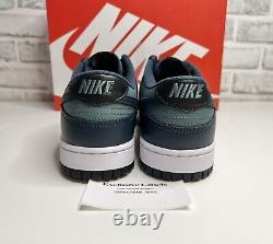 Nike Dunk Low Teal Armory Navy Mineral Slate Size Uk 9.5 Sneakers? New Rare