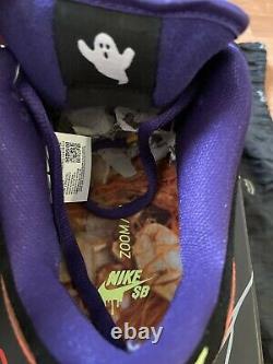 Nike SB Dunk Low Night of Mischief Halloween Special Box Size 9 F&F Rare