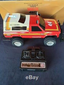 Nikko Hilux Vintage Rc 1/10 1982 New In Box. Very Rare! Toyota