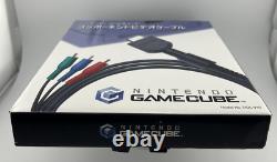 Nintendo GameCube Component AV Cable -Official -480p -DOL-010- NIB Box Rare