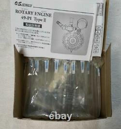 Nitro Engine O. S. Rotary 49-PI RC Airplane Type II withBOX From Japan Very Rare
