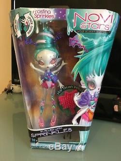 Novi Stars Frostina Sprinkles Rare Doll Bnib Nrfb Boxed Glitter