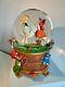 Original Sleeping Beauty Woodland Friends Musical Snowglobe New, Boxed, Rare