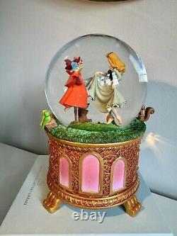 Original Sleeping Beauty Woodland Friends Musical Snowglobe New, Boxed, Rare