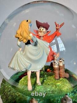 Original Sleeping Beauty Woodland Friends Musical Snowglobe New, Boxed, Rare